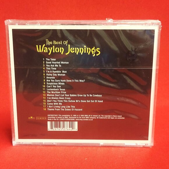The Best of Waylon Jennings CD 1998 New Sealed - Picture 2 of 6
